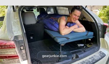 Trail Gate vehicle sleeping platform