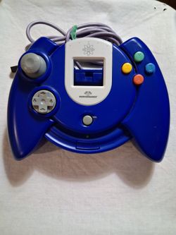 Blue Dreamcast duke controller