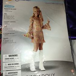 Halloween Disco Costume Size Medium Brand New