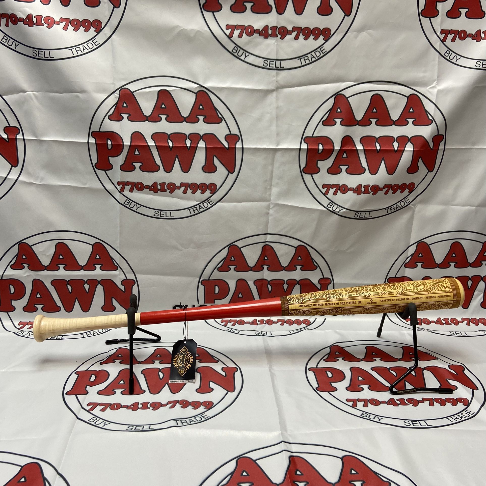 Beautiful Albert Pujols “700 Club” Engraved Bat by Pillbox Bat Company 11054683
