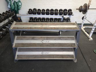 Hoist dumbbell rack