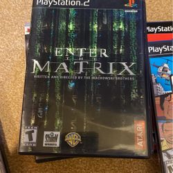 PS2 Enter the Matrix Video Game 
