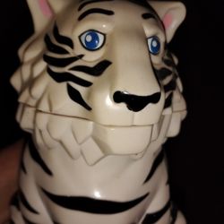 Famous White Tiger Ringling Brothers And Bailey Circus 🎪 Hd Plastic Cup Great Condition Very Clean 