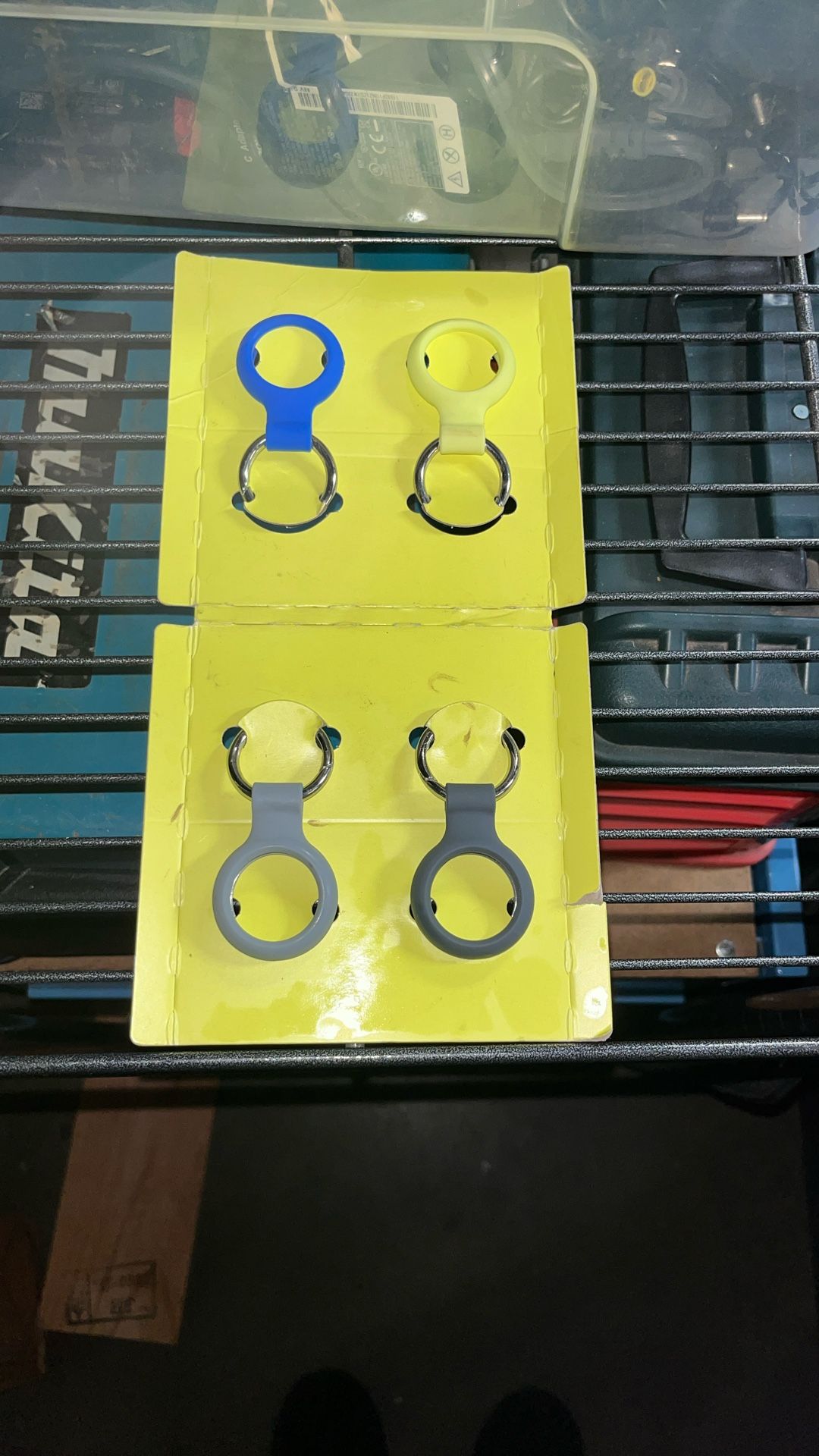 4 Air Tag Covers Also Keychains