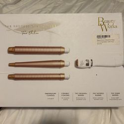 Beauty Works, professional trio, edition curling iron