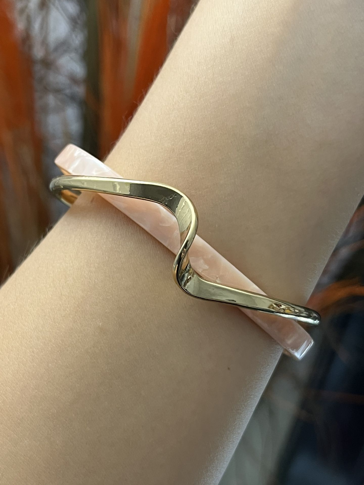 Gold cuff pink twisted Bracelet,Silver Cuff bangle bracelet,Chunky bracelet,Silver Cuff bangle bracelet,Cuff bangle,Gift for her him DETAILS * Brac