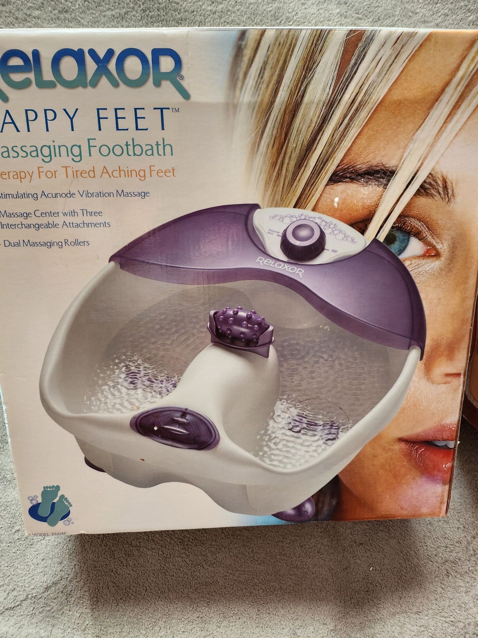 Massaging foot Bath