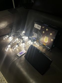 Solar Patio String Lights NEW