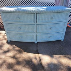 Wicker Dresser