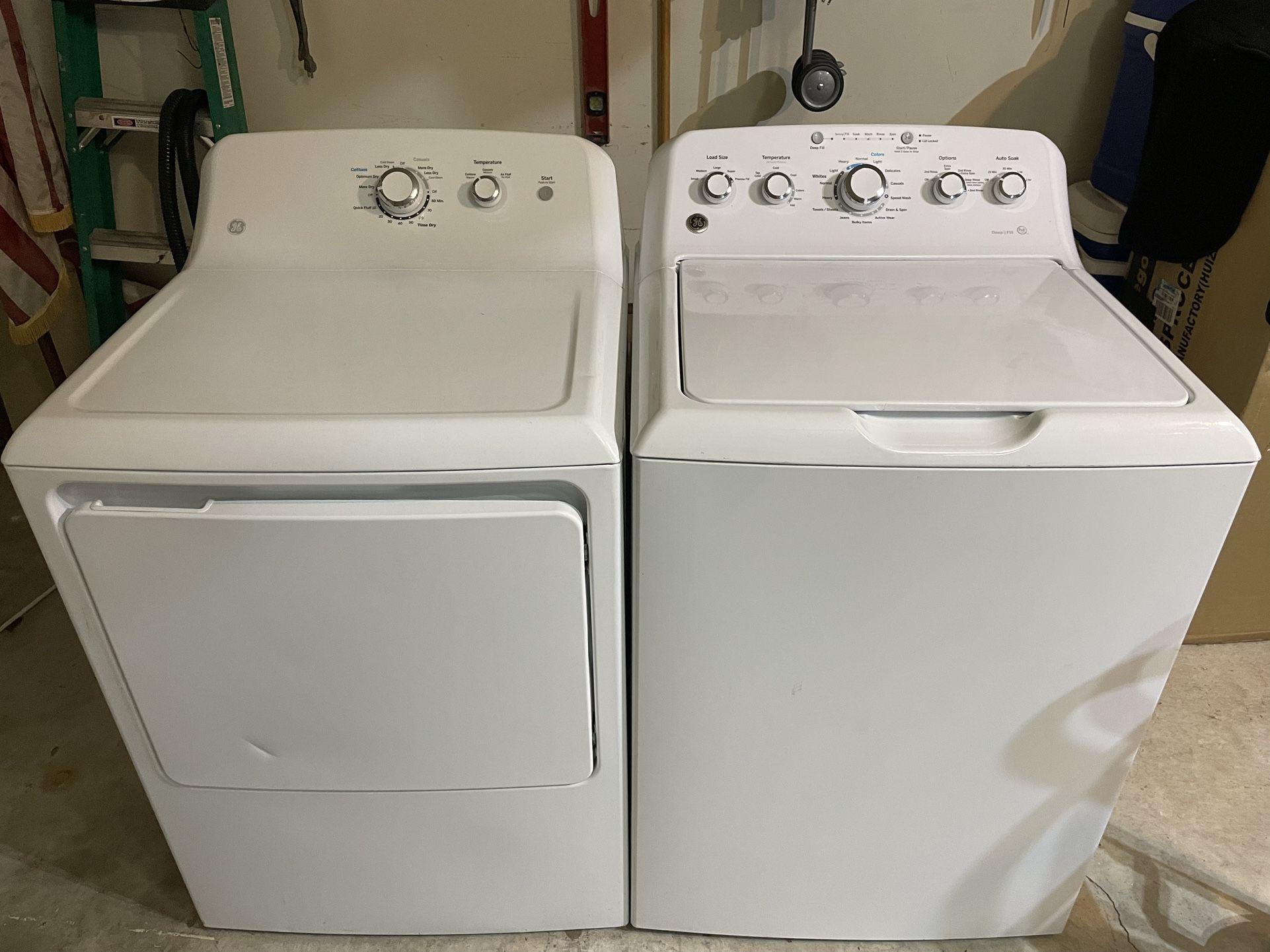 CHRISTMAS SALE!! GE WASHER & DRYER SET ON SALE TODAY!! WARRANTY INCLUDED!!