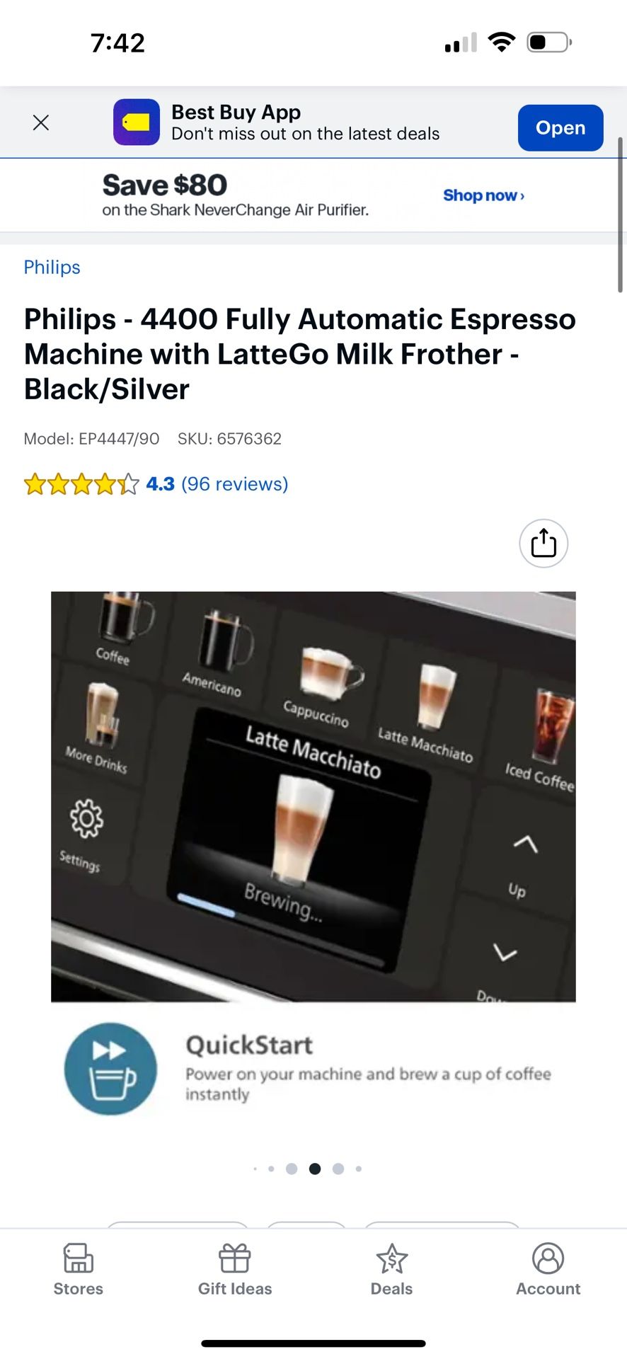 Phyllis 4400 Espresso Machine
