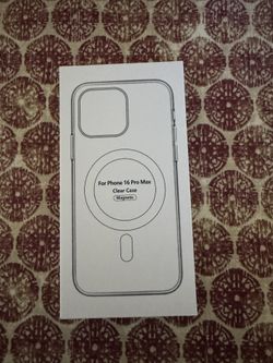 iPhone 16 Pro Max Clear Case