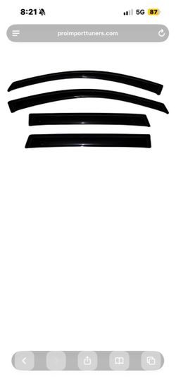 Toyota Highlander 2020-2025 AVS window visor