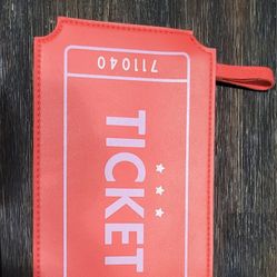 Unique Ticket Purse 