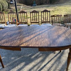 Dining Table With 7 Chairs