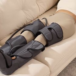 Leg Massager and Compression, Legs Massage for Circulation and Pain Relief.