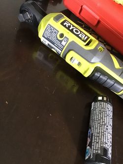 Ryobi Cordless Ratchet with Battery