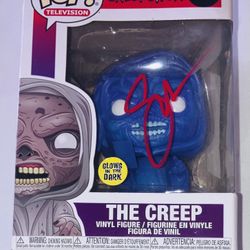 GREG NICOTERO SIGNED AUTOGRAPHED CREEPSHOW GLOW THE CREEP FUNKO POP #990 BAS COA