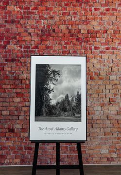 Ansel Adams - El Capitan, Sunrise, Winter - Framed Poster - Delivery Available 