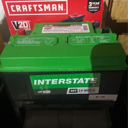 New Battery  Intersstate 