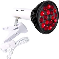 Red Light Therapy Lamp-54W 18 LED Infrared Light Therapy Device with Adjustable Lamp Holder