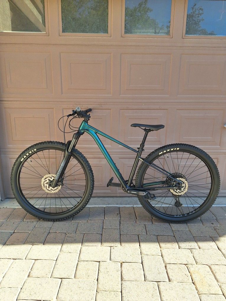 CANNONDALE  TRAIL SE MOUNTAIN BIKE 29 ER 1 X 12 SPEED DROPPER POST SEAT ROCKSHOX SUSPENSION ( SETUP TUBELESS) 
