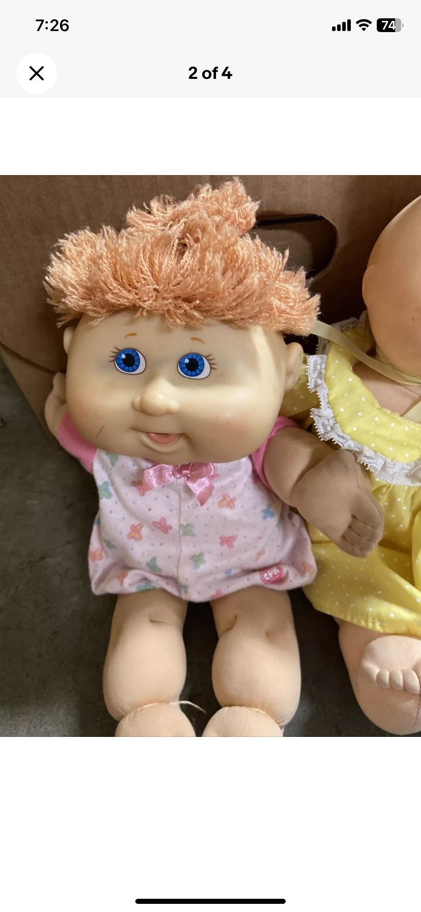 Vintage Cabbage Patch Dolls Two