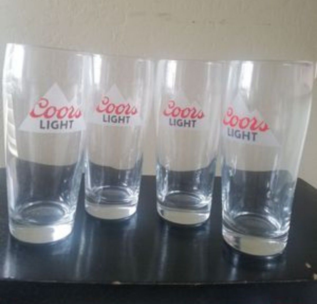 Coors Light Drinking Glasses