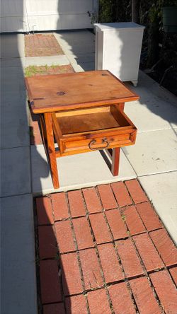 Rustic Night Table 