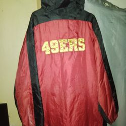 Old School Niner Windbreaker Hoodie Jacket 