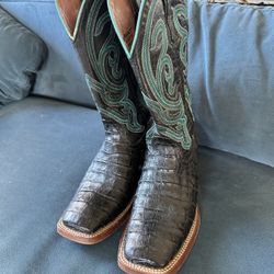 Cowboy boots crocodile 8.5 mens