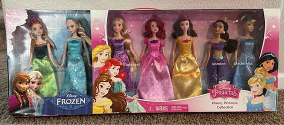 Disney Frozen & Princess Collection Doll Sets