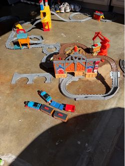 Thomas the train and tracks