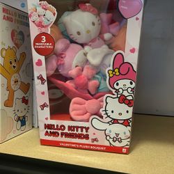 Hello Kitty And Friends Valentine’s Plush Bouquet 