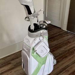 Callaway Solaire Gems Women’s 7 Piece Golf Club Set With Bag