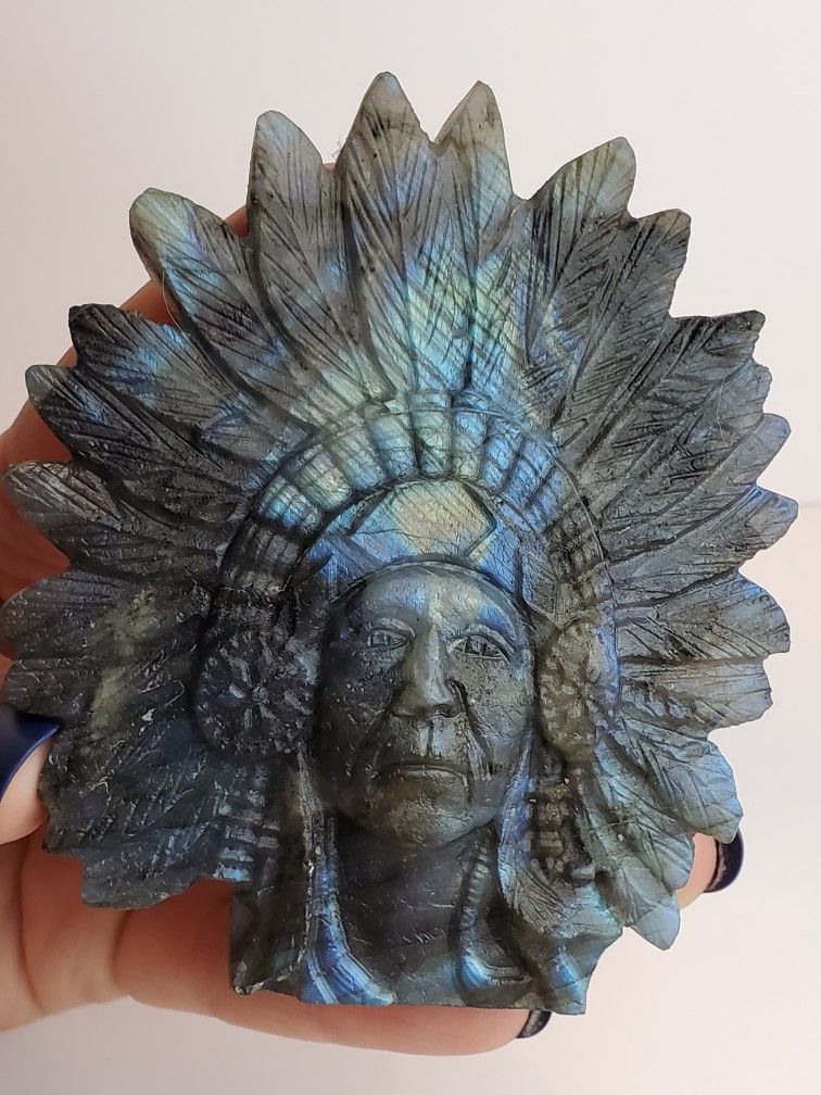 Labradorite Native Heads