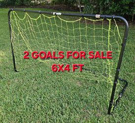 Franklin 6x4 ft soccer goals nets collapse