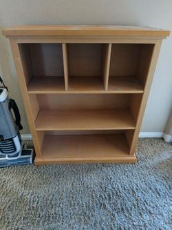 Wooden shelf