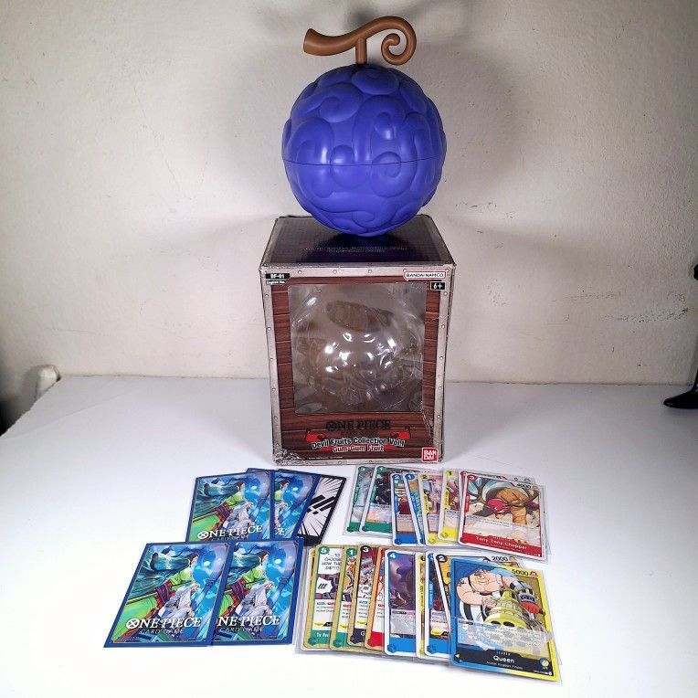 one piece card game devil fruits collection Flame Flame Fruit Box TCG (Ships Sealed Only) – The Ballers Bank and sleaves in 1 of 2 new designs IS THE DEVIL FRUITS COLLECTION