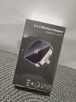 Teeran 2 in 1 Wireless CarPlay and Android Auto Adapter