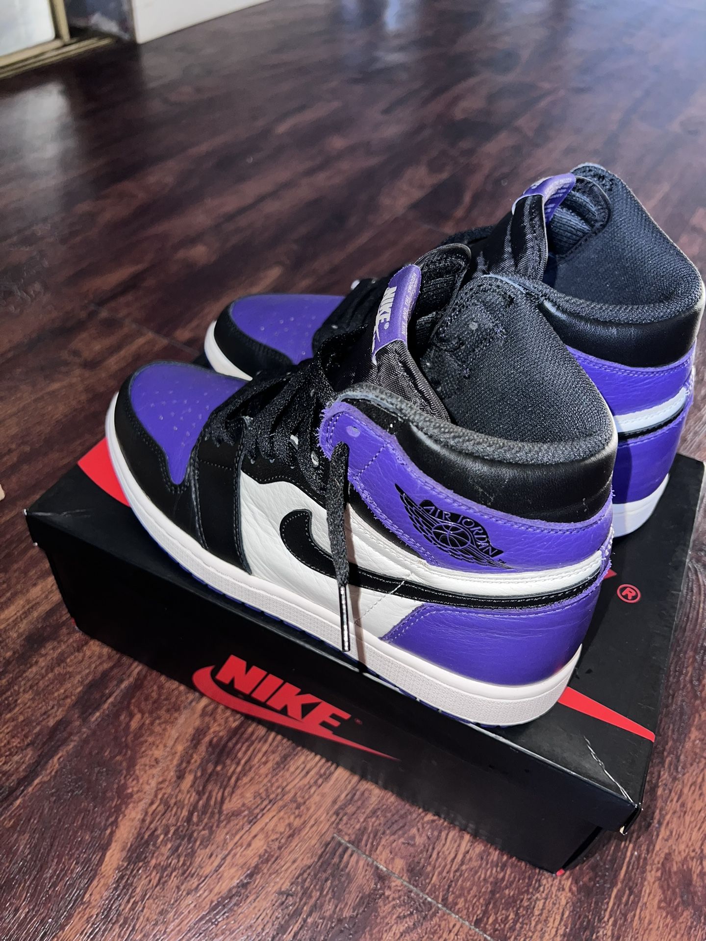 Court Purple Jordan 1 