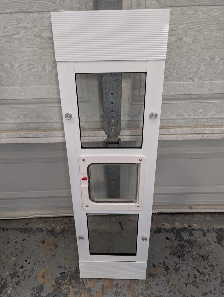 Aluminum Sash Window Pet Door For Cat