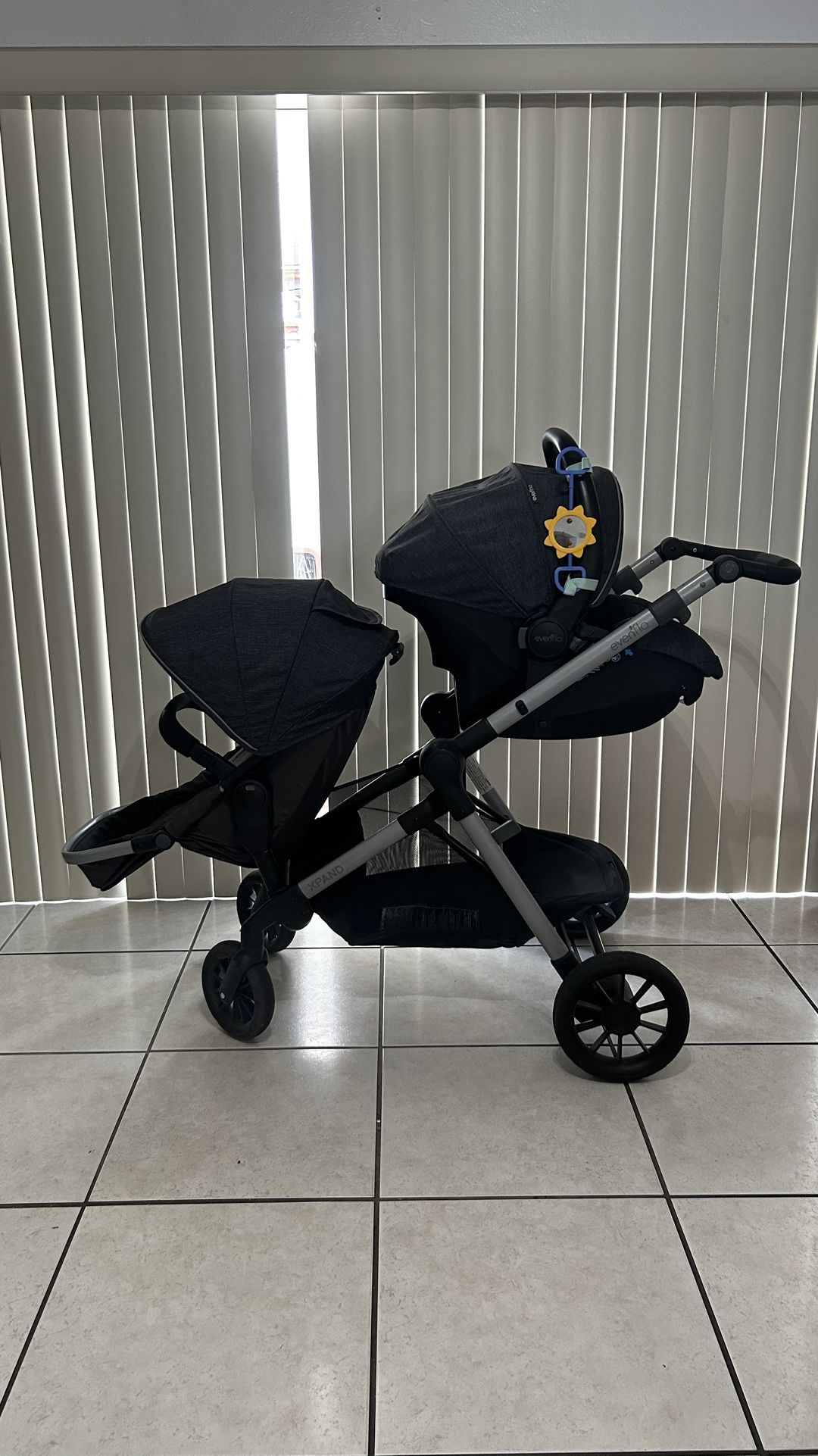 EvenFlo Double Stroller For Baby And Toddler