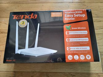 Brand new sealed router