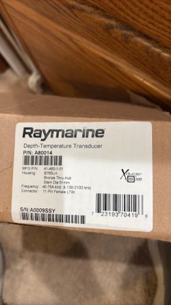 Raymarine depth temperature sensor P/N A80014