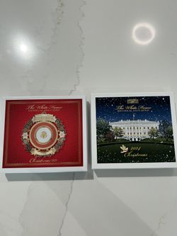 White House 2024 & 2025 Christmas Ornaments 