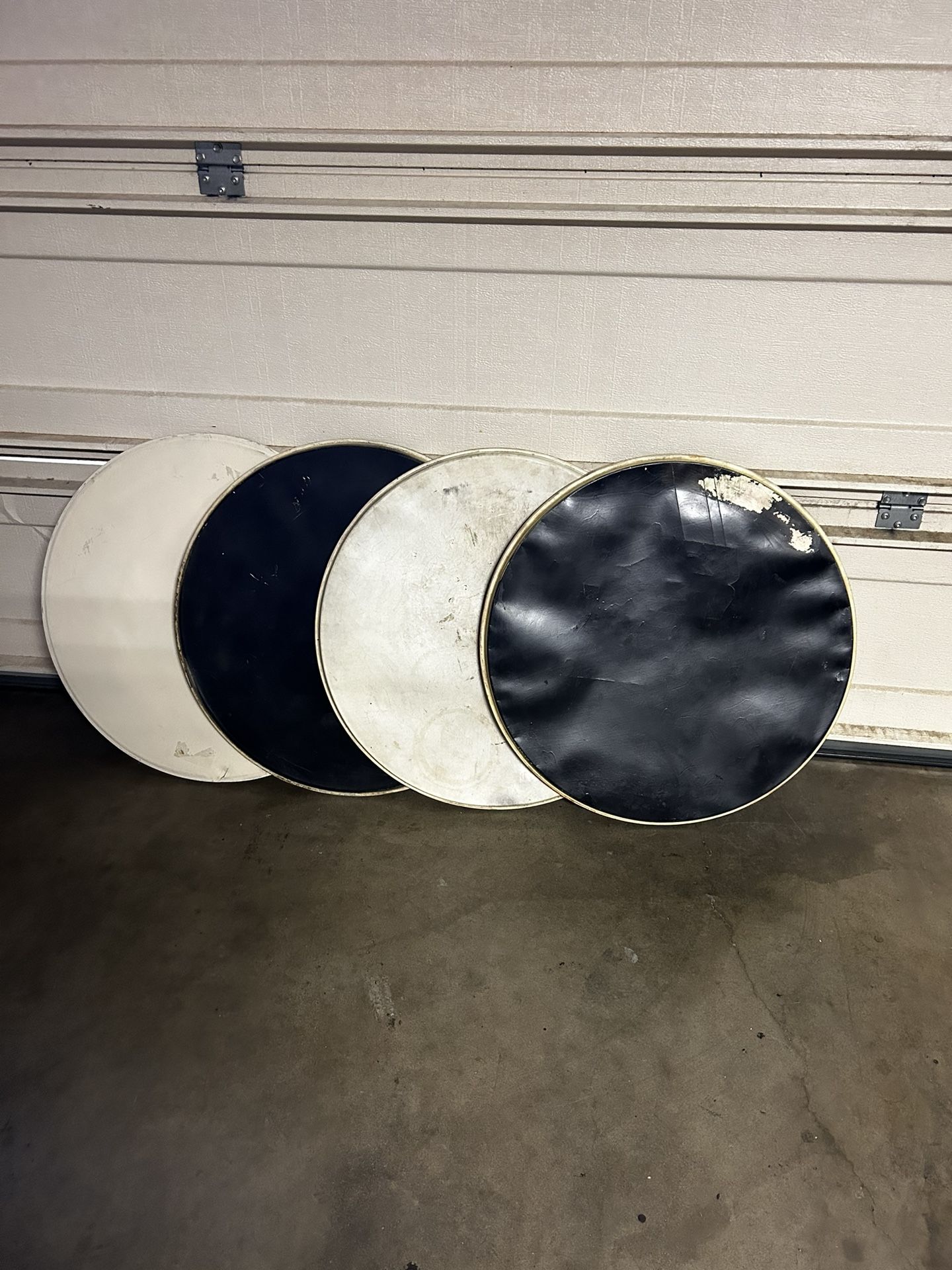 Vintage Calf Skin Bass Drum Heads 26” for Sale in Corona, CA OfferUp