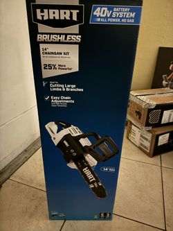 HART BRUSHLESS CHAINSAW KIT