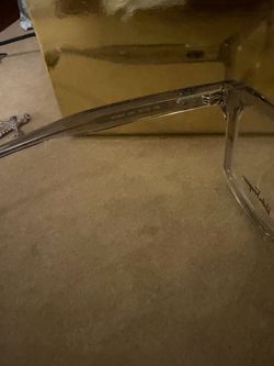 Clear feragamo glasses