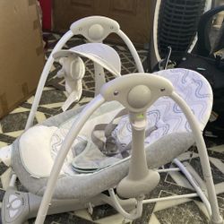 Portable Baby Swing $30